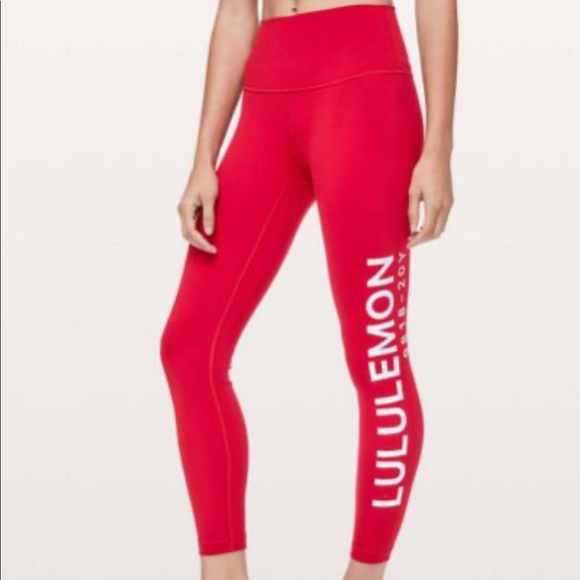 lululemon athletica Pants - Lululemon SPECIAL EDITION 20th birthday 7/8 tights